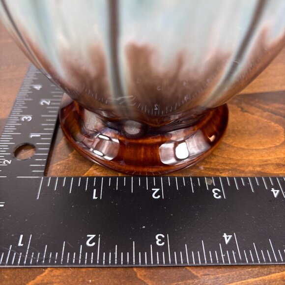 Vintage Bay Keramik West German Pottery Vase Fat Lava Drip Glaze Ceramic Vase - Picture 11 of 12